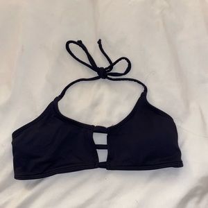 Midori XS black bikini top